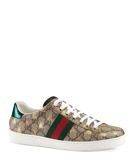 gucci supreme bees back|Gucci shoes bloomingdale's.